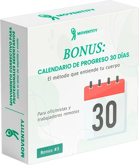Mockup calendario de progreso 30 días